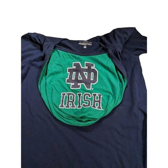 Noter Dame tee shirt hoodie size M by Colosseum - Picture 7 of 13